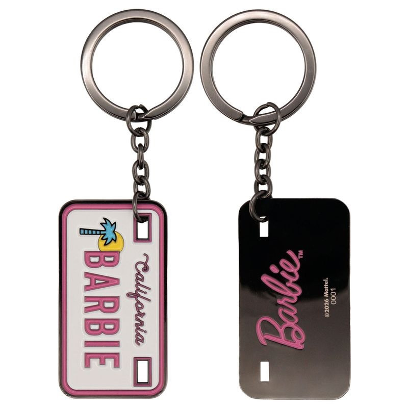 Barbie - Porte-clés Plaque d'Immatriculation Edition Limitée 9 995 exemplaires