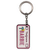 Barbie - Porte-clés Plaque d'Immatriculation - Fanattik