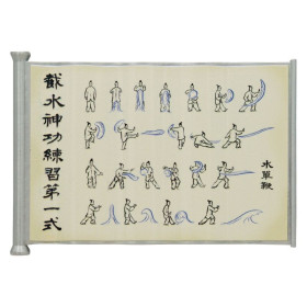 Avatar : The Last Airbender - Réplique du Parchemin de Maîtrise de l'Eau Edition Limitée