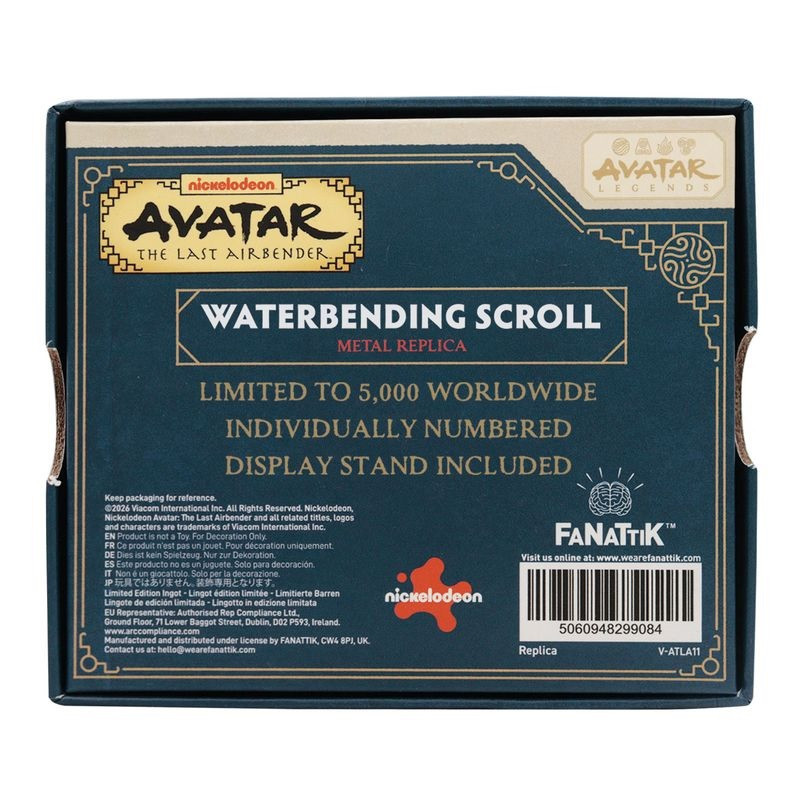 Avatar : The Last Airbender - Réplique du Parchemin Eau - Fanattik