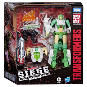Transformers : War for Cybertron Siege - Figurines Autobot Greenlight et Dazzlestrike