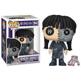 Wednesday - Pop! & Buddy - Patchwork Wednesday Adams (Mercredi) avec la Chose n°1942