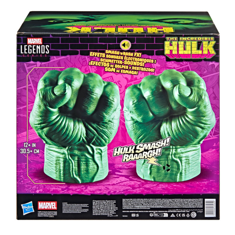 SEPTEMBRE 2026 : Marvel - Poings Hulk Replica Legend Series 1/1