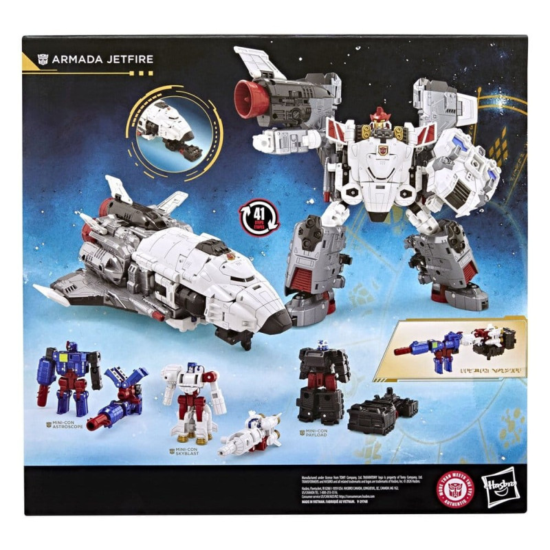 NOVEMBRE 2026 : Transformers : Age of the Primes - Figurine Commander Class Armada Jetfire 20 cm
