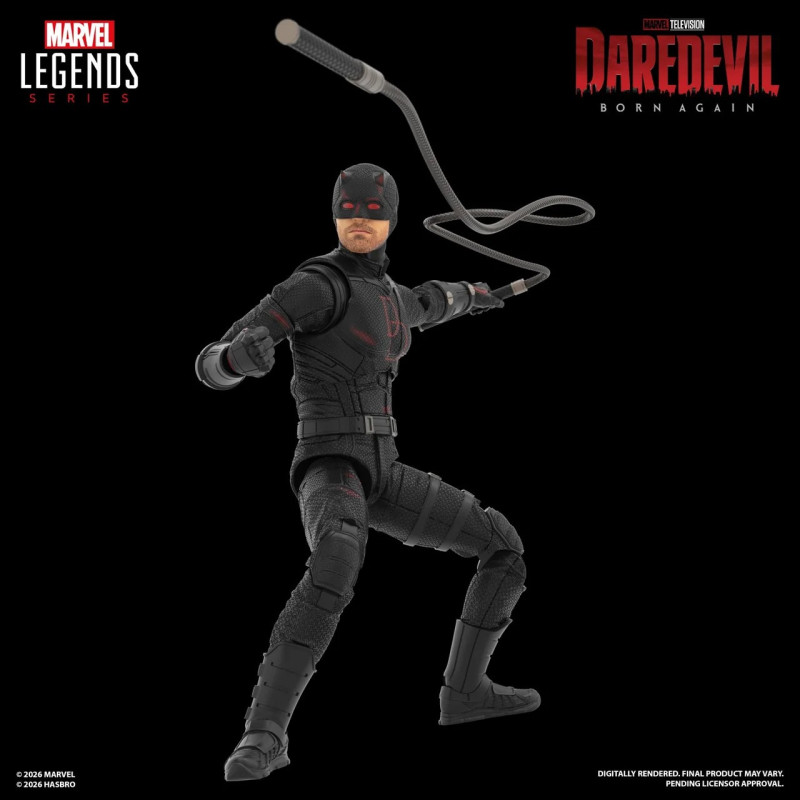 JANVIER 2027 : Marvel Legends - Daredevil : Born Again - Figurines Daredevil & Jessica Jones 15 cm