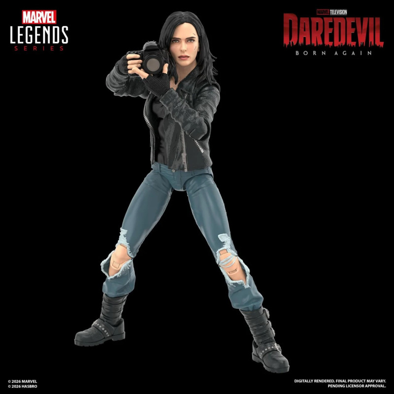 JANVIER 2027 : Marvel Legends - Daredevil : Born Again - Figurines Daredevil & Jessica Jones 15 cm