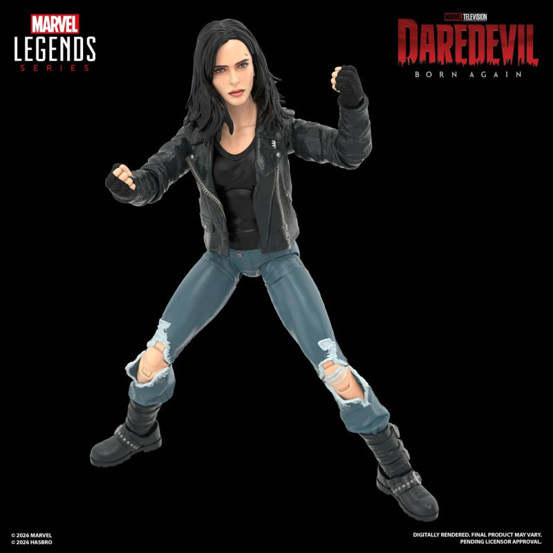 JANVIER 2027 : Marvel Legends - Daredevil : Born Again - Figurines Daredevil & Jessica Jones 15 cm