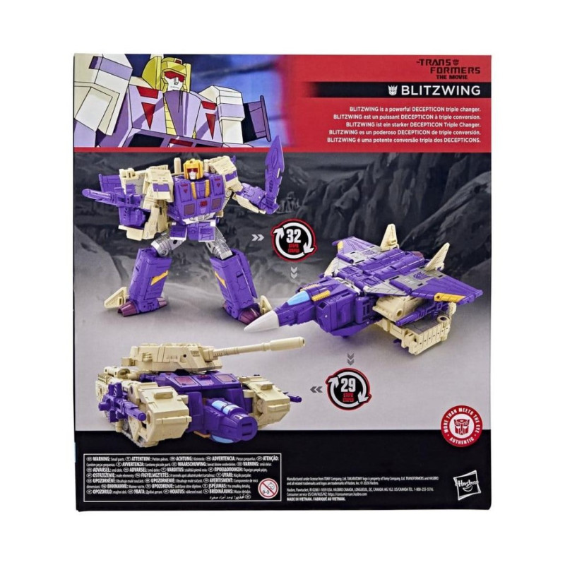 Transformers : The Movie Studio - Studio Series - Figurine Blitzwing 18 cm