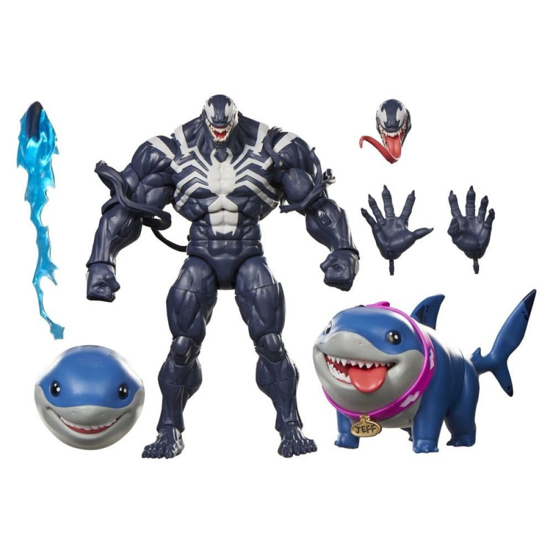 DECEMBRE 2026 : Marvel Legends : Marvel Rivals - Figurines Venom & Jeff the Land Shark 15 cm