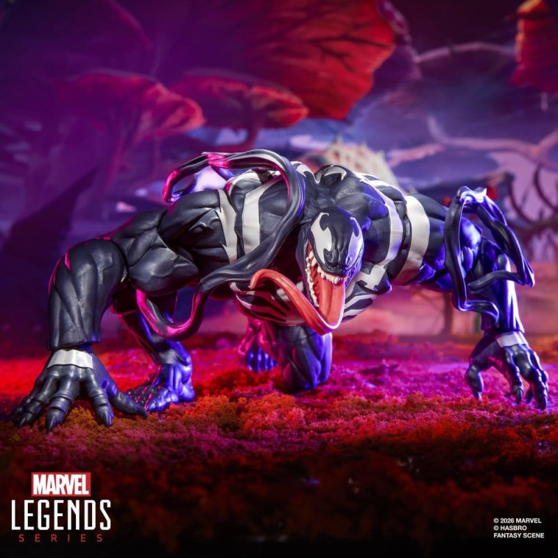 DECEMBRE 2026 : Marvel Legends : Marvel Rivals - Figurines Venom & Jeff the Land Shark 15 cm