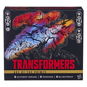 Transformers : Age of the Primes - Figurines Mirage & Ironhide & Bluestreak