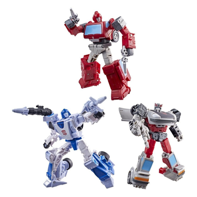DECEMBRE 2026 : Transformers : Age of the Primes - Figurines Mirage & Ironhide & Bluestreak