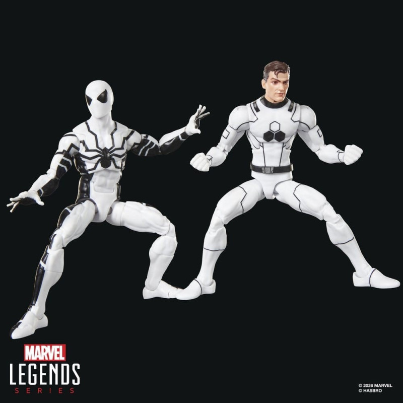 AOUT 2026 : Marvel Legends : Future Foundation - Figurines Mister Fantastic & Spider-Man 15 cm