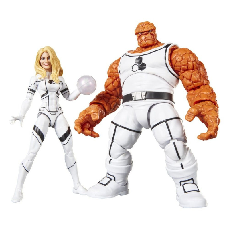 Marvel Legends : Future Foundation - Figurines The Thing & Invisible Woman 15 cm