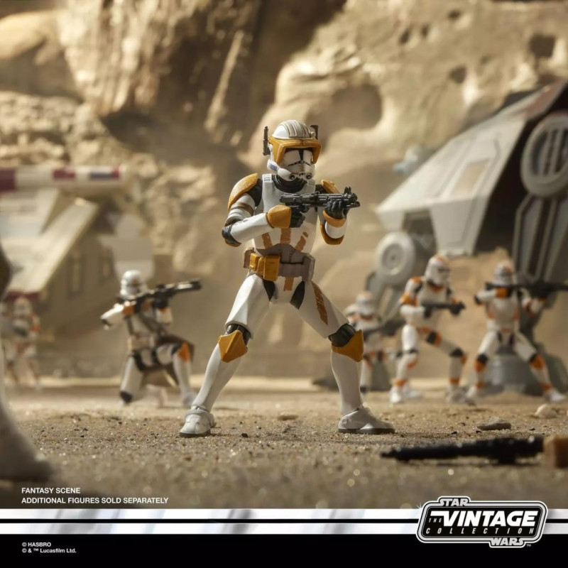 OCTOBRE 2026 : Star Wars - Vintage Collection - Figurines Anakin Skywalker & Clone Commander Cody (Utapau) 10 cm