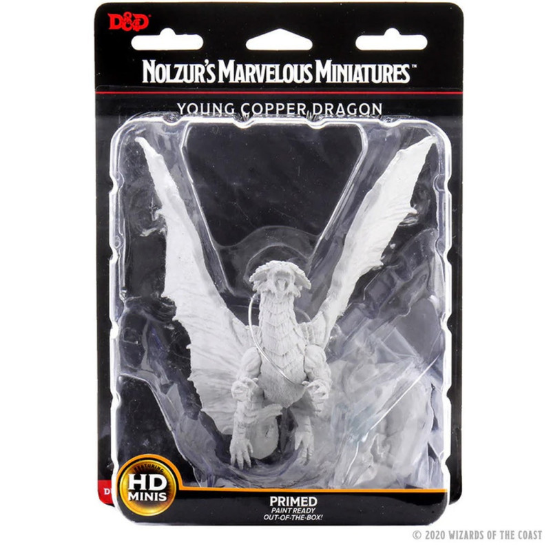 Dungeons & Dragons - Figurine miniature à peindre Young Copper Dragon