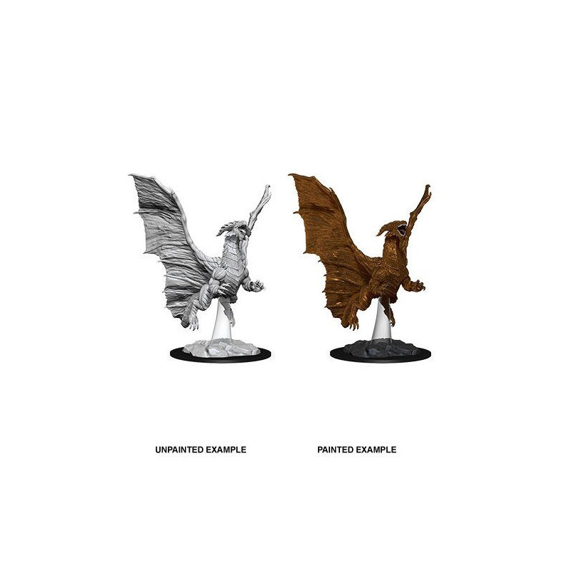 Dungeons & Dragons - Figurine miniature à peindre Young Copper Dragon