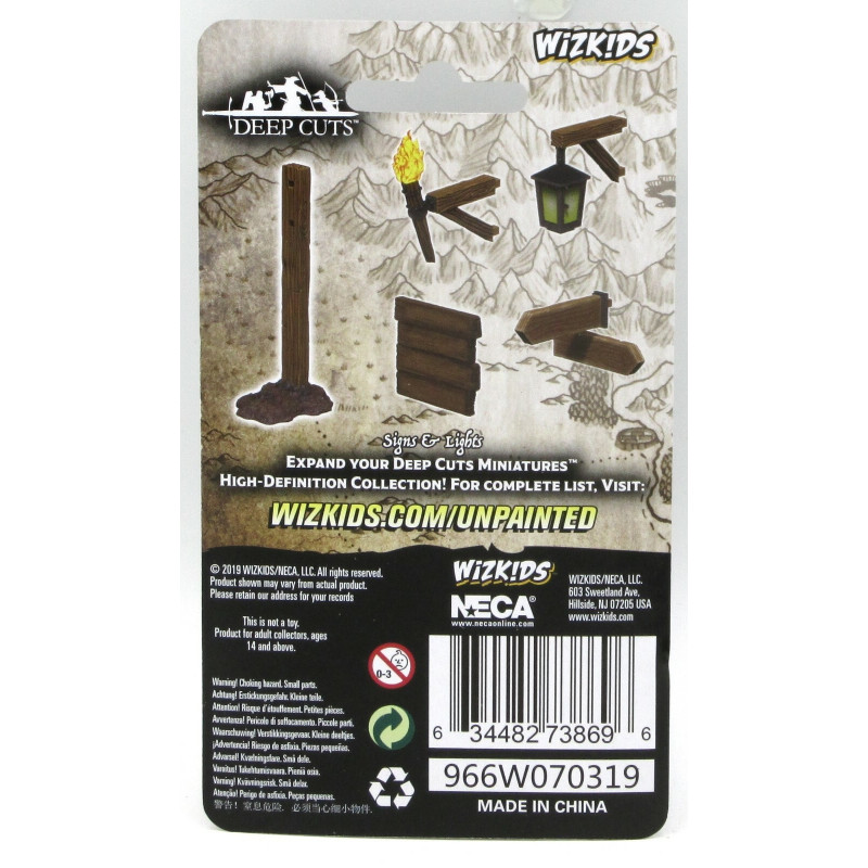 Deep Cuts – Set de Panneaux et d'Eclairages (Signs & Lights) – WizKids