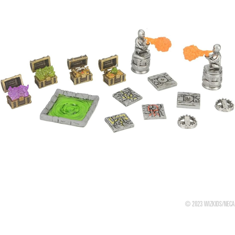 Dungeon Dressings – Set de Pièges et Dispositifs Diaboliques – WizKids