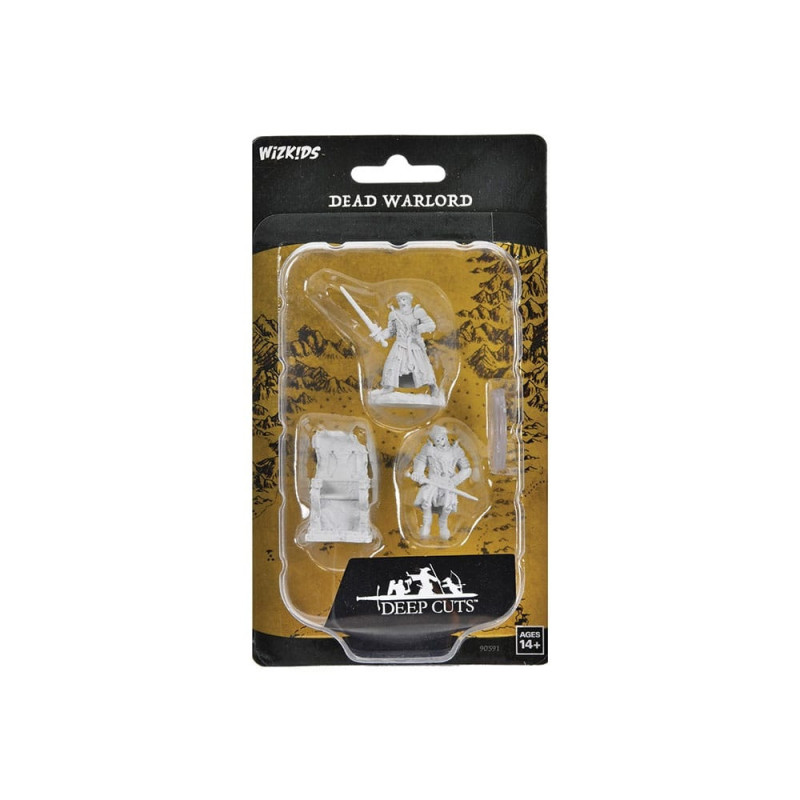 Deep Cuts – Figurines miniatures à peindre Dead Warlord – WizKids