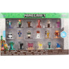 Minecraft - Pack 18 figurines Nano Metalfigs Nano 4 cm