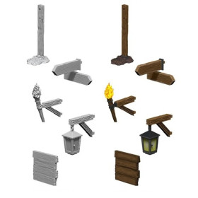 Wizkids : Deep Cuts - Set de Panneaux et d'Eclairages (Signs & Lights)