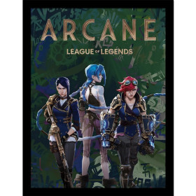 Arcane - Poster Encadré Groupe