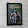 Arcane - Poster Encadré Groupe