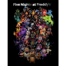 Five Nights at Freddy's - Poster Encadré Collage