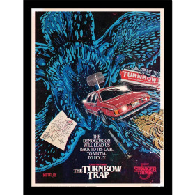 Stranger Things - Poster Encadré Chapter 3 The Turnbow Trap
