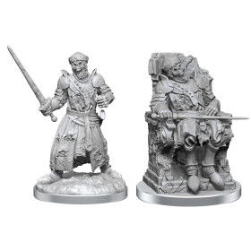 Wizkids : Deep Cuts - Figurines miniatures à peindre Dead Warlord
