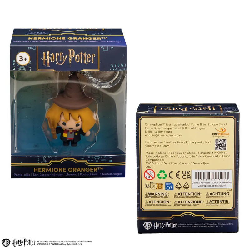 Harry Potter -Porte-clés Gomee keymate Hermione Granger - Cinereplicas