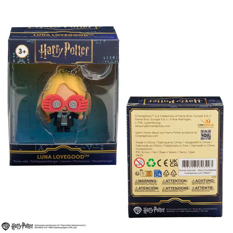 Harry Potter -Porte-clés Gomee keymate Luna - Cinereplicas