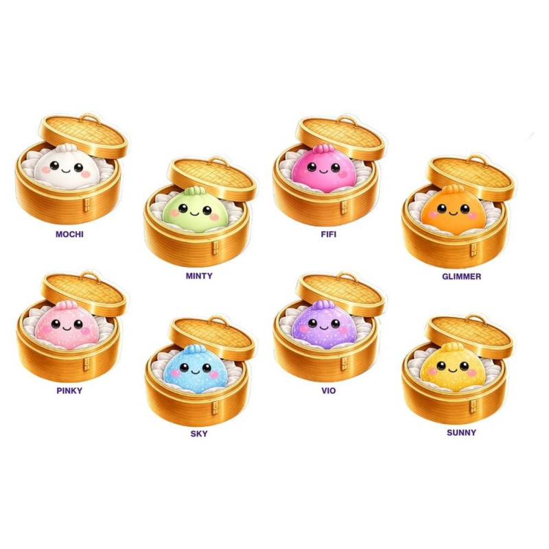 Squeez'a Dumpling - Blind Box 1 EXEMPLAIRE ALEATOIRE - Joy Toy