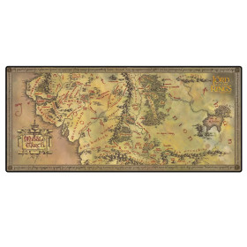 Lord of the Rings - Tapis de souris XXL Middle Earth Map