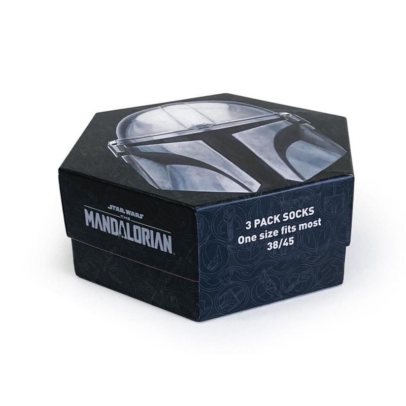 The Mandalorian - Pack 3 paires de chaussettes 38-45  - Cerda
