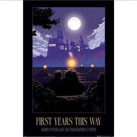 Harry Potter - Poster First Years This Way 61 x 91,5 cm