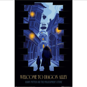 Harry Potter - Poster Welcome to Diagon Alley 61 x 91,5 cm