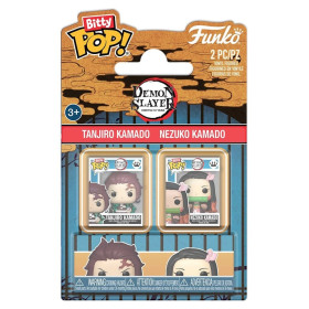 Demon Slayer (Kimetsu no Yaiba) - Pop! Bitty - 2-Pack Tanjiro & Nezuko