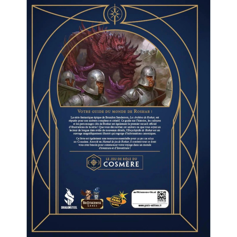 AOUT 2026 : JDR du Cosmere - Encyclopédie de Roshar