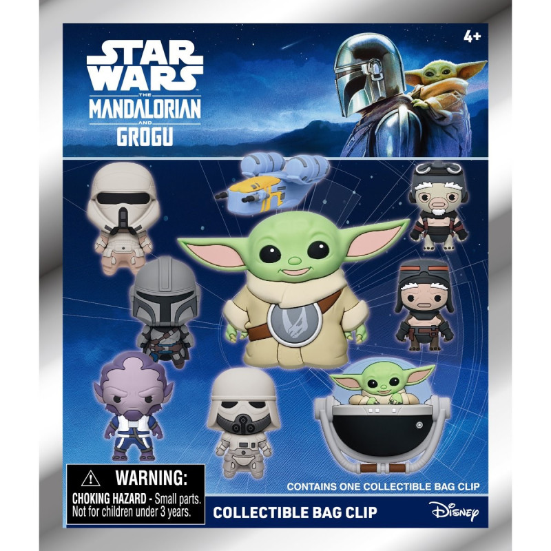 Star Wars – Porte-clés 3D Bag Clip Série 1 – Monogram