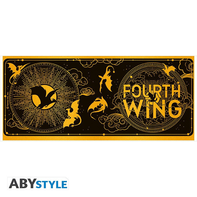 Fourth Wing - Mug Logo Subli Gold 320 ml