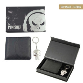 Marvel - Set Punisher Portefeuille & Porte-clés