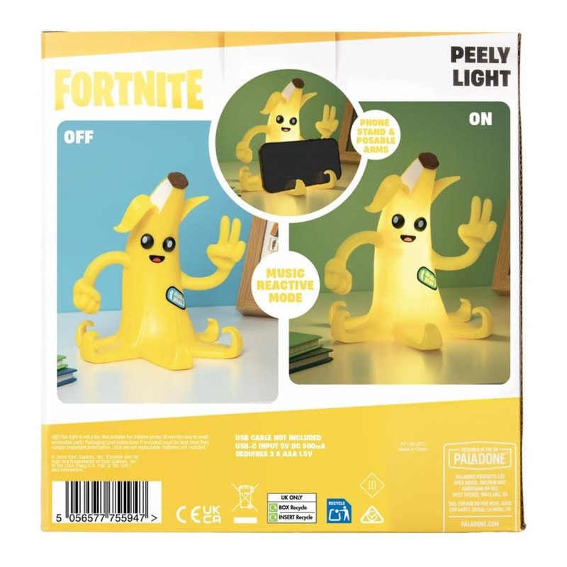 AOUT 2026 : Fortnite - Lampe Peely 20 cm