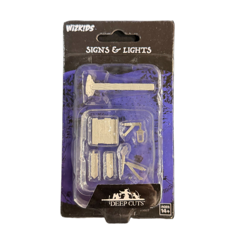 Deep Cuts – Set de Panneaux et d'Eclairages (Signs & Lights) – WizKids