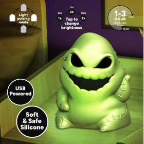 Nightmare Before Christmas - Lampe SquishyGlo Oogie Boogie 16 cm