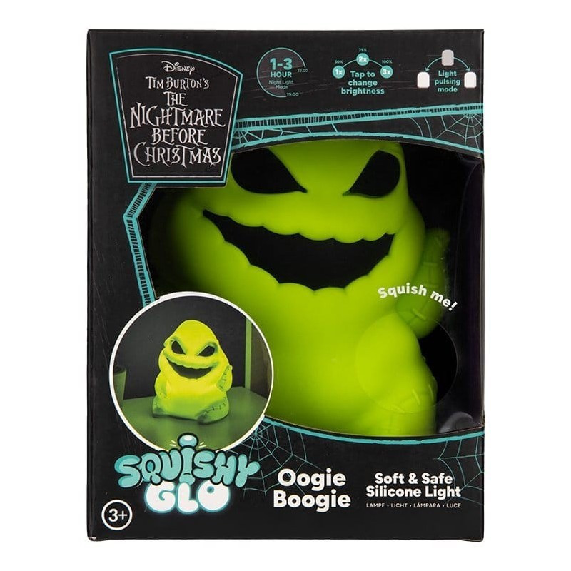 OCTOBRE 2026 : Nightmare Before Christmas - Lampe SquishyGlo Oogie Boogie 16 cm