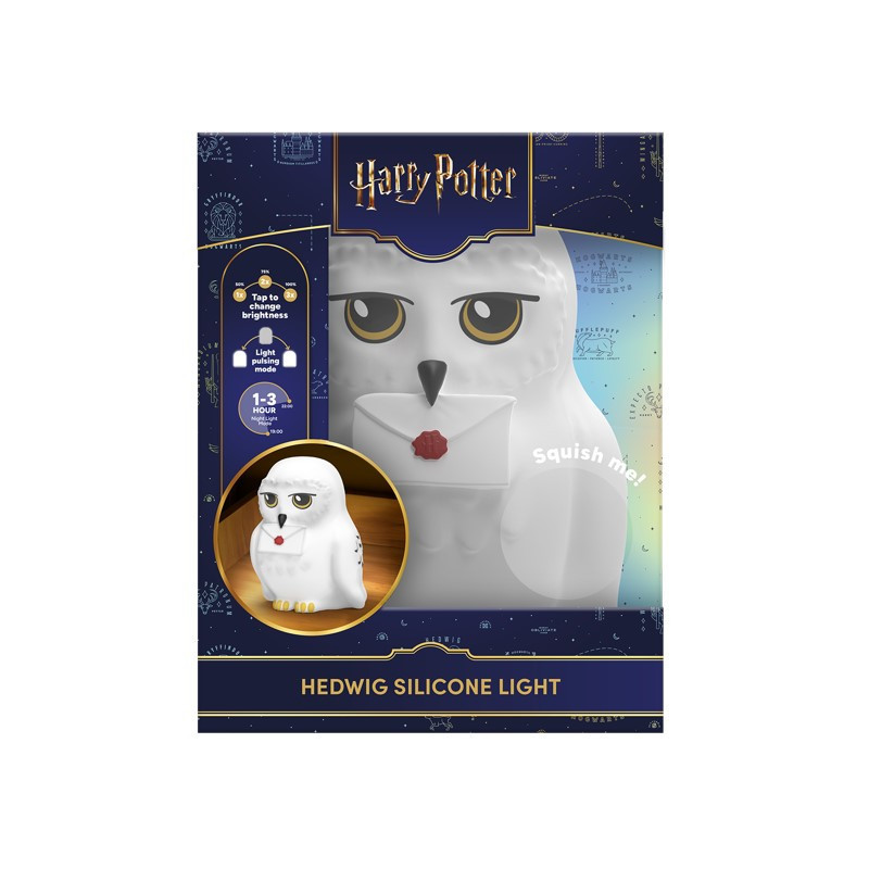 OCTOBRE 2026 : Harry Potter - Lampe SquishyGlo Hedwige 16 cm