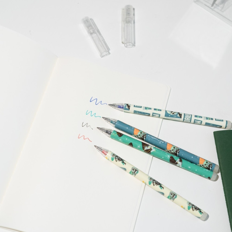 Star Wars : The Mandalorian - Set de 4 Stylos effaçables - Erik