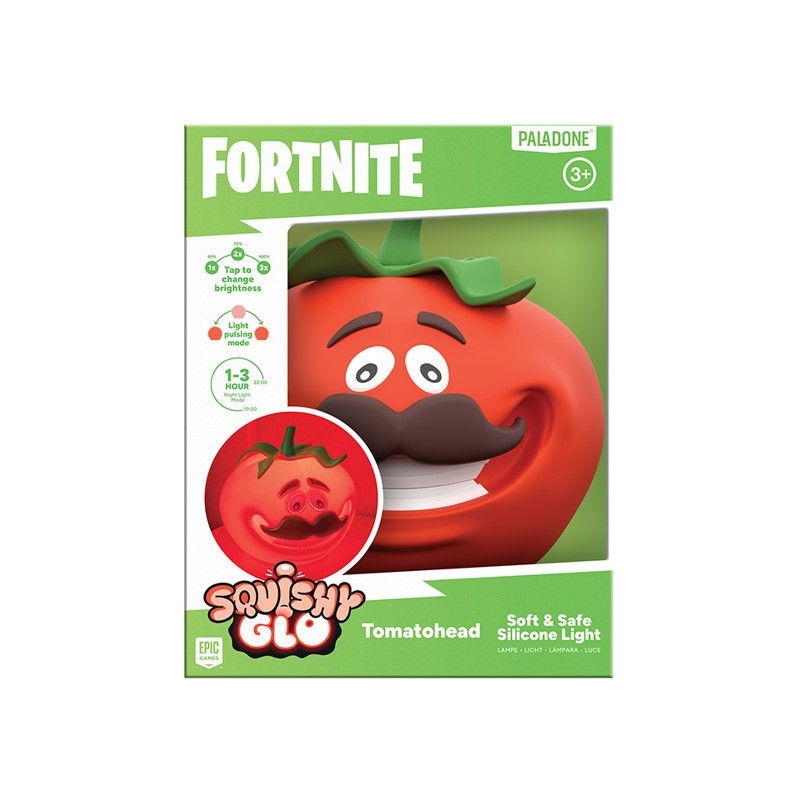 OCTOBRE 2026 : Fortnite - Lampe SquishyGlo Tomatohead 14 cm